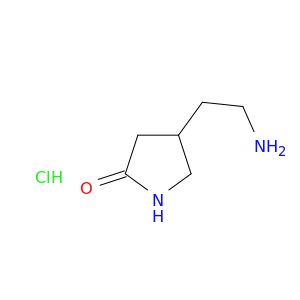 4-(2-Aminoethyl)pyrrolidin-2-one hydrochloride