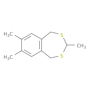 2,4-Benzodithiepin, 1,5-dihydro-3,7,8-trimethyl-
