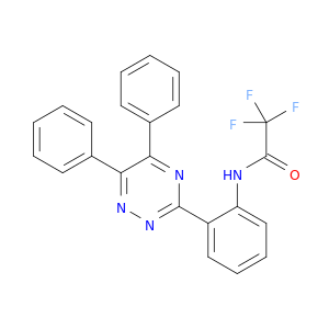 Acetamide, N-[2-(5,6-diphenyl-1,2,4-triazin-3-yl)phenyl]-2,2,2-trifluoro-