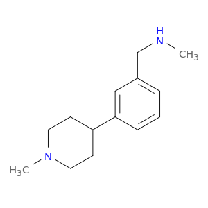 Benzenemethanamine,N-methyl-3-(1-methyl-4-piperidinyl)-