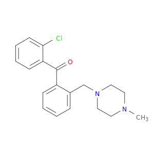 2-CHLORO-2'-(4-METHYLPIPERAZIN-1-YLMETHYL)BENZOPHENONE