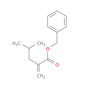 Pentanoic acid, 4-methyl-2-methylene-, phenylmethyl ester