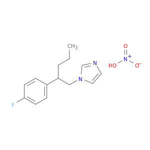 1H-Imidazole, 1-[2-(4-fluorophenyl)pentyl]-, mononitrate