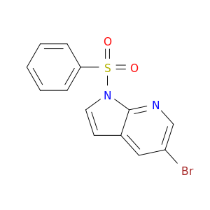 5-溴-1-(苯磺酰基)-1H-吡咯并[2,3-b]吡啶
