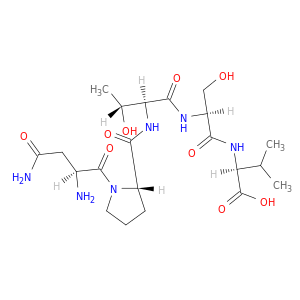 L-Valine, N-[N-[N-(1-L-asparaginyl-L-prolyl)-L-threonyl]-L-seryl]-