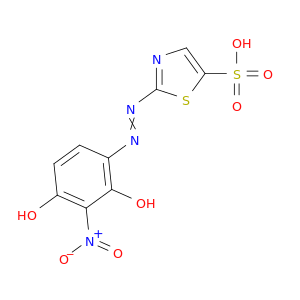 5-Thiazolesulfonic acid, 2-[(2,4-dihydroxy-3-nitrophenyl)azo]-