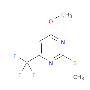 4-methoxy-2-methylsulfanyl-6-(trifluoromethyl)pyrimidine