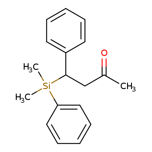 2-Butanone, 4-(dimethylphenylsilyl)-4-phenyl-