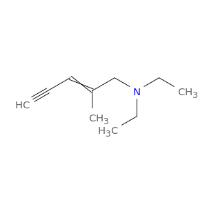 2-Penten-4-yn-1-amine, N,N-diethyl-2-methyl-