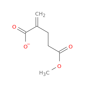 5-Methoxy-2-methylene-5-oxopentanoic acid