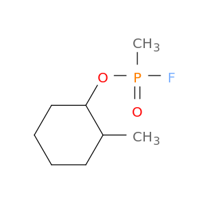 Phosphonofluoridicacid, methyl-, 2-methylcyclohexyl ester (9CI)