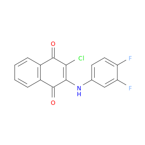 1,4-Naphthalenedione, 2-chloro-3-[(3,4-difluorophenyl)amino]-