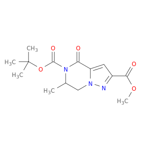 Methyl 5-BOC-6-methyl-4-oxo-6H,7H-pyrazolo[1,5-a]pyrazine-2-carboxylate