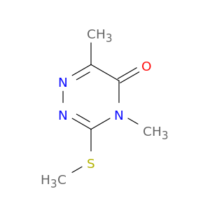 1,2,4-Triazin-5(4H)-one, 4,6-dimethyl-3-(methylthio)-