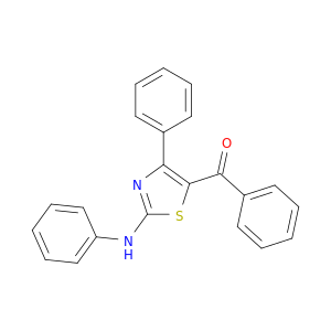 PHENYL-(4-PHENYL-2-PHENYLAMINO-THIAZOL-5-YL)-METHANONE