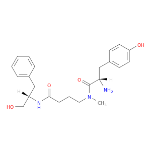 4-[[(2S)-2-AMINO-3-(4-HYDROXYPHENYL)PROPANOYL]-METHYL-AMINO]-N-[(2S)-1 -HYDROXY-3-PHENYL-PROPAN-2-YL]BUTANAMIDE