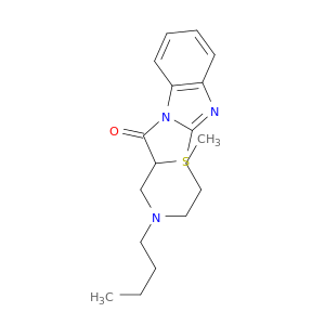 Thiazolo[3,2-a]benzimidazol-3(2H)-one,2-[(dibutylamino)methyl]-