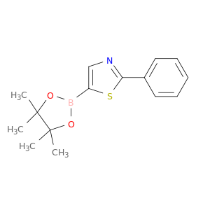 2-苯基-5-(4,4,5,5-四甲基-1,3,2-二氧硼杂环戊烷-2-基)噻唑