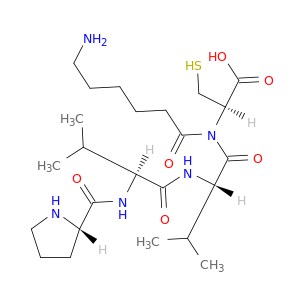 L-Cysteine, L-prolyl-L-valyl-L-valyl-6-aminohexanoyl-
