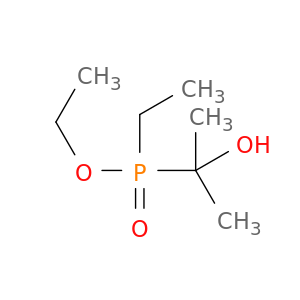 Phosphinic acid, ethyl(1-hydroxy-1-methylethyl)-, ethyl ester