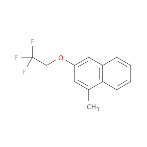 Naphthalene, 1-methyl-3-(2,2,2-trifluoroethoxy)-