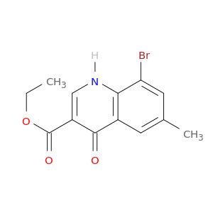 8-溴-4-羟基-6-甲基喹啉-3-羧酸乙酯