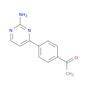 Ethanone, 1-[4-(2-amino-4-pyrimidinyl)phenyl]-