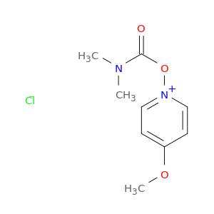 Pyridinium,1-[[(dimethylamino)carbonyl]oxy]-4-methoxy-, chloride (1:1)