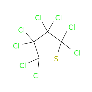 thiophene, octachlorotetrahydro-