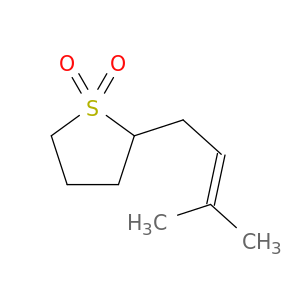 Thiophene, tetrahydro-2-(3-methyl-2-butenyl)-, 1,1-dioxide