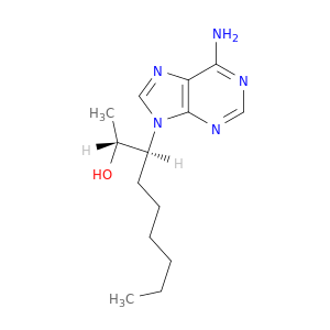 9H-Purine-9-ethanol, 6-amino-beta-hexyl-alpha-methyl-, (R*,S*)-(+-)-