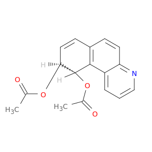 (9s,10s)-9,10-dihydrobenzo[f]quinoline-9,10-diyl diacetate