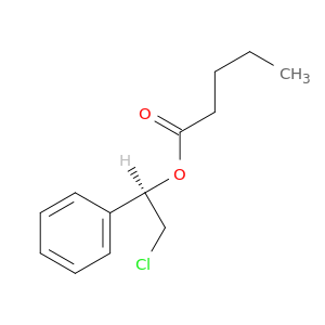 Pentanoic acid, (1R)-2-chloro-1-phenylethyl ester