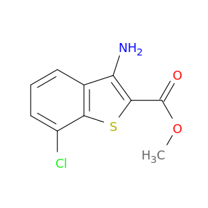 3-氨基-7-氯苯并[b]噻吩-2-羧酸甲酯