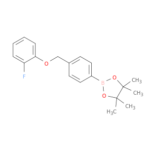 4-(2-氟苯氧基甲基)苯基硼酸频那醇酯