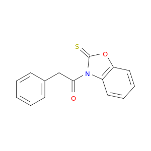 2(3H)-Benzoxazolethione, 3-(phenylacetyl)-