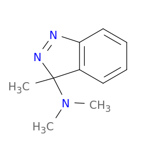 3H-Indazol-3-amine, N,N,3-trimethyl-