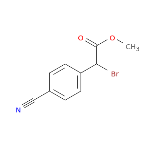 Methyl 2-Bromo-2-(4-cyanophenyl)acetate