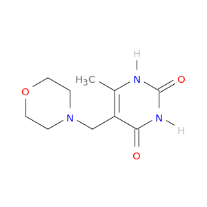 2,4(1H,3H)-Pyrimidinedione,6-methyl-5-(4-morpholinylmethyl)-
