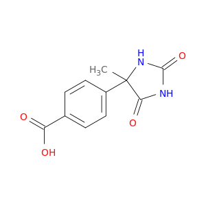 4-(4-Methyl-2,5-dioxoimidazolidin-4-yl)benzoic Acid