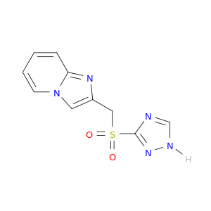 Imidazo[1,2-a]pyridine, 2-[(1H-1,2,4-triazol-3-ylsulfonyl)methyl]-