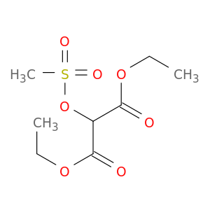 Propanedioic acid, [(methylsulfonyl)oxy]-, diethyl ester