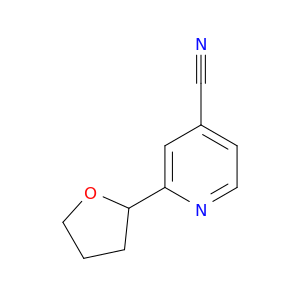 4-Pyridinecarbonitrile, 2-(tetrahydro-2-furanyl)-