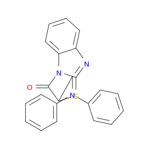 Thiazolo[3,2-a]benzimidazol-3(2H)-one,2-[(diphenylamino)methyl]-