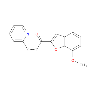 2-Propen-1-one, 1-(7-methoxy-2-benzofuranyl)-3-(2-pyridinyl)-