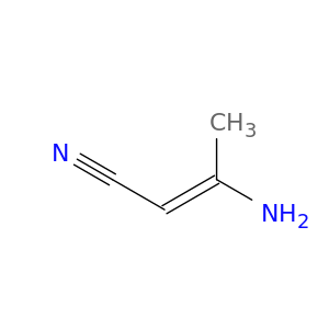 (2E)-3-氨基-2-丁烯腈