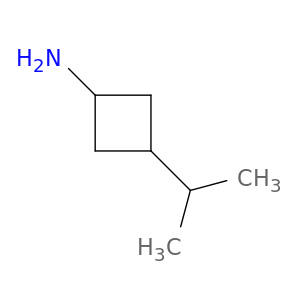3-(propan-2-yl)cyclobutan-1-amine
