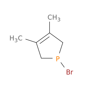 1H-Phosphole, 1-bromo-2,5-dihydro-3,4-dimethyl-