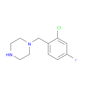1-(2-Chloro-4-fluorobenzyl)piperazine