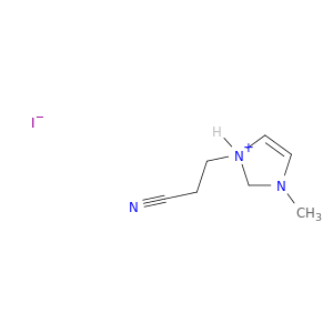 1H-Imidazolium, 1-(2-cyanoethyl)-3-methyl-, iodide